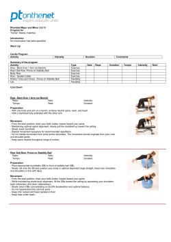 Rhombid Major and Minor 2.8.13 Program for Trainer: Stacey