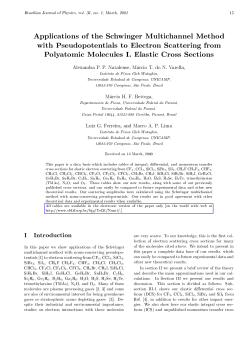 Applications of the Schwinger Multichannel Method with