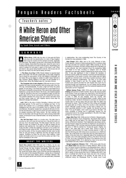 A White Heron and Other American Stories