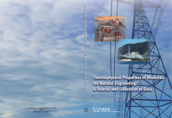 Thermophysical Properties of Materials
