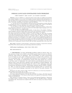 Formal Language Constrained Path Problems.