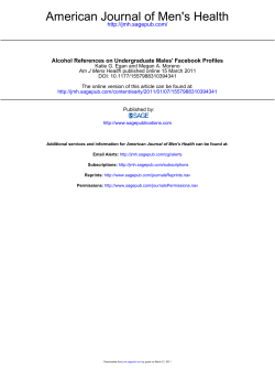 American Journal of Men`s Health