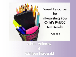 Understanding the Math Score Report