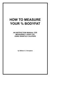 How to Measure book - Lange Caliper Service Center