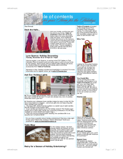 Holiday Decorating Ask Eve - b