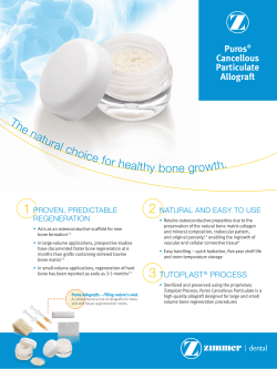 The natural choice for healthy bone growth.