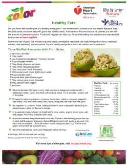 Healthy Fats