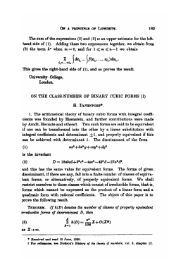 On the class number of binary cubic forms