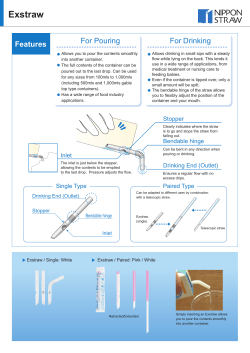 For Pouring For Drinking