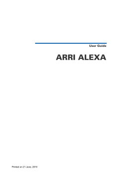 arri alexa
