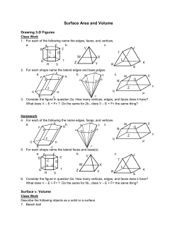 Surface Area and Volume