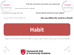 If you can use the word of the week in any of your lessons then you