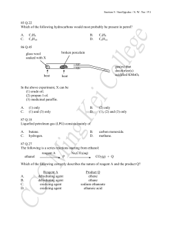 85 Q.22 Which of the following hydrocarbons
