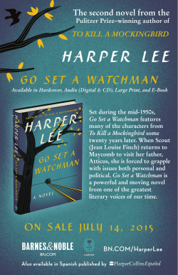 Go Set a Watchman