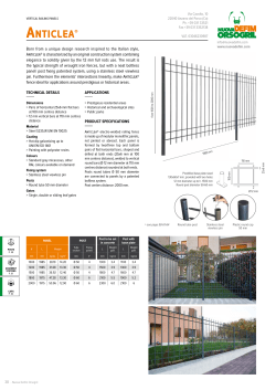 Anticlea Product Sheet