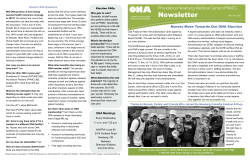 Providence Newberg Medical Center Newsletter April 15, 2015