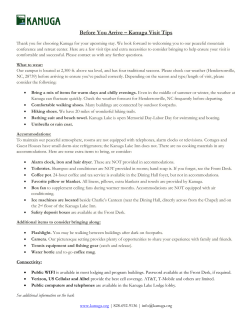 For information about Kanuga, please click here.