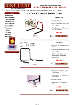Cycle Storage Solutions