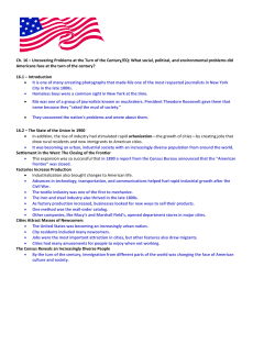 Ch. 16 &ndash; Uncovering Problems at the Turn of the