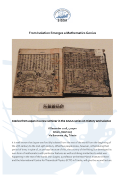 From Isolation Emerges a Mathematics Genius