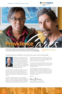 Continuing our Mission serving the poor and vulnerable