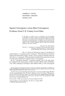 Sigma Convergence versus Beta Convergence: Evidence from U.S.