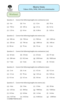 Metric Units - WordPress.com