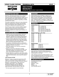 Technical Data Sheet - Rust