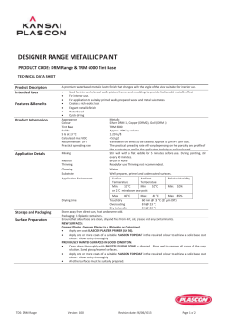 designer range metallic paint