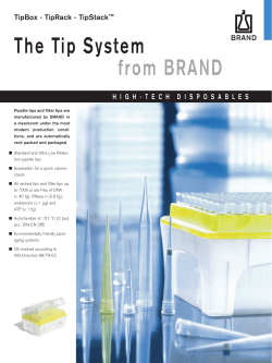 The Tip System from BRAND