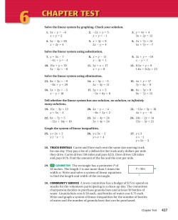 Chapter 6 Exam Review