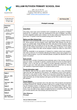 WILLIAM RUTHVEN PRIMARY SCHOOL 5544