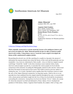 Adams Memorial - Smithsonian American Art Museum