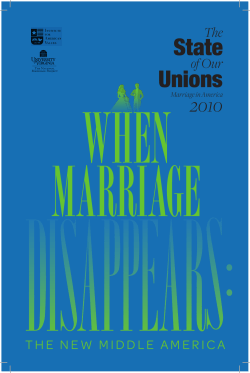 The State of Our Unions - National Marriage Project