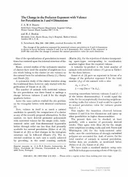 The Change in the Prefactor Exponent with Valence for