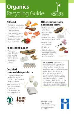 Organics Recycling Guide