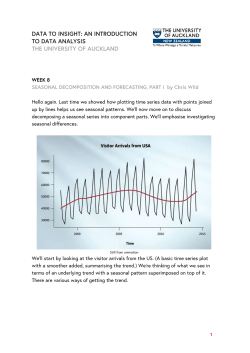 data to insight: an introduction to data analysis the university of