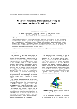 An Inverse Kinematic Architecture Enforcing an Arbitrary