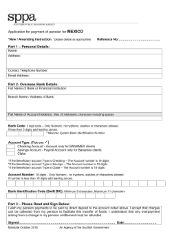 Mexico - Scottish Public Pensions Agency