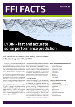 LYBIN – fast and accurate sonar performance prediction