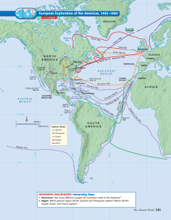European Exploration of the Americas, 1492–1682