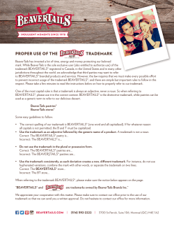 proper use of the trademark