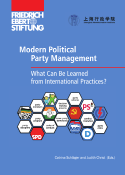 Modern political party management : what can be learned from