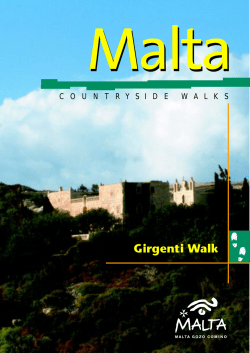 Girgenti Walk - Malta