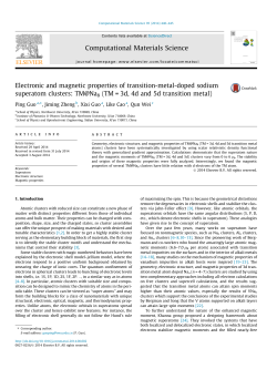 Electronic and magnetic properties of transition-metal