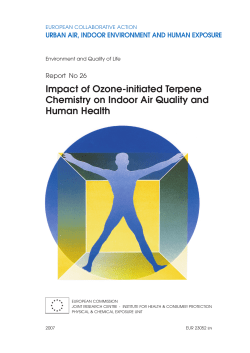 Impact of Ozone-initiated Terpene Chemistry on Indoor Air Quality