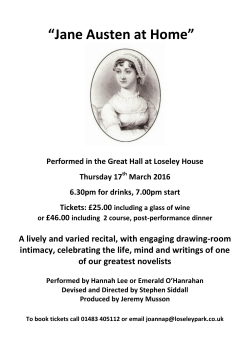 Jane Austen at Home