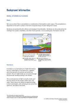 Info Floods pdf - Australian Council of State Emergency Services