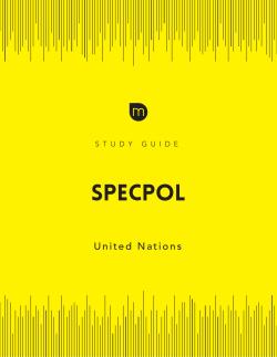 ONU - SPECPOL