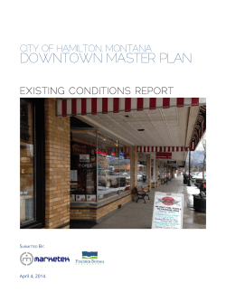 DOWNTOWN MASTER PLAN